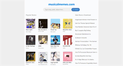 Desktop Screenshot of musicalmemes.com